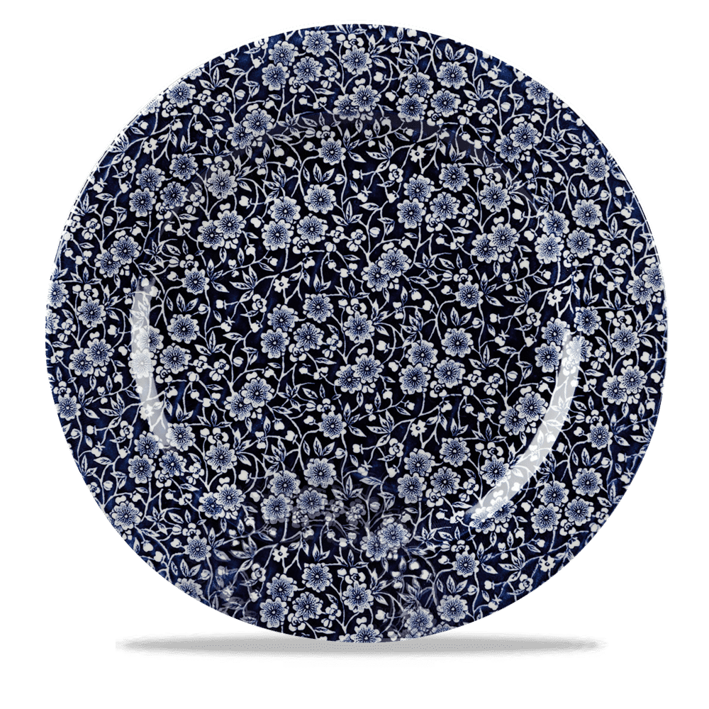 Victorian Calico Willow Profile Plate 30.5Cm Box 6