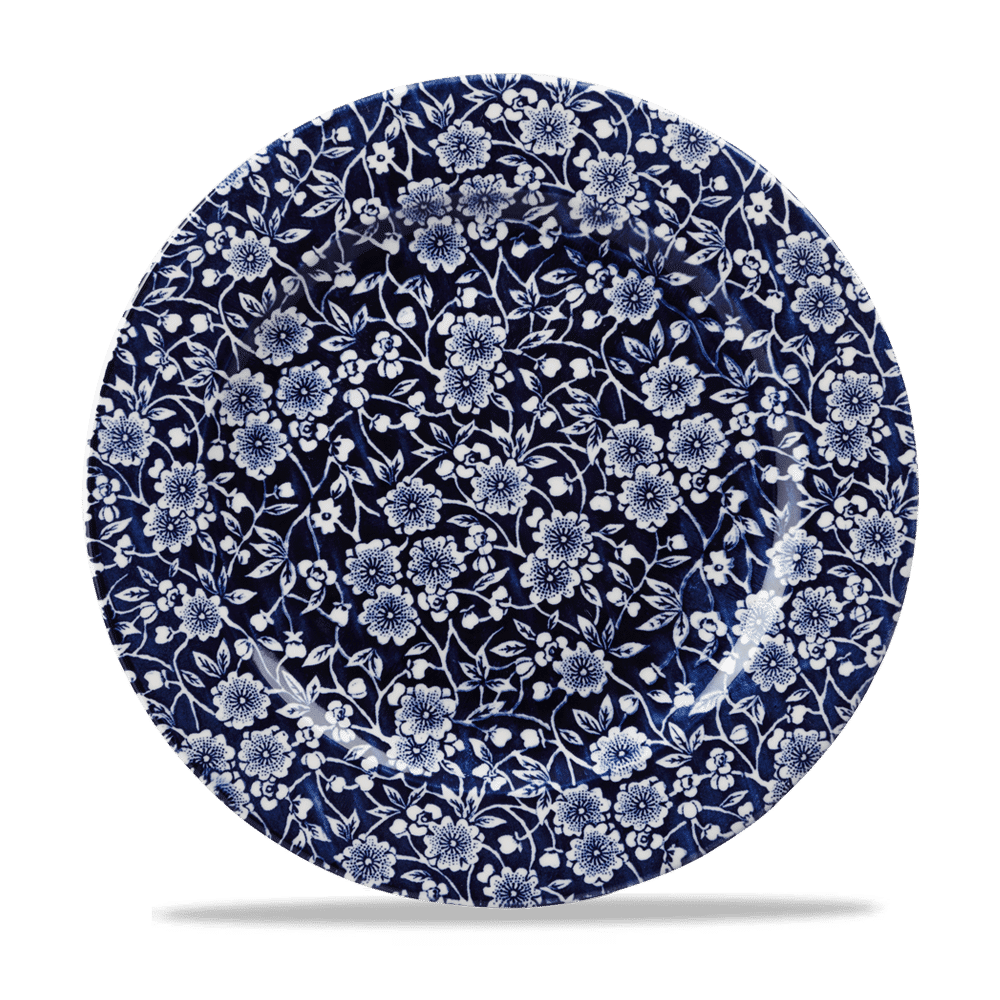 Victorian Calico Willow Profile Plate 27Cm Box 6