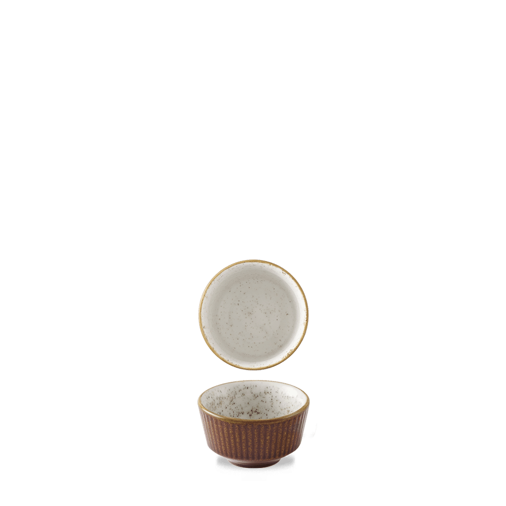 Cinnamon Brown Barley White  Kochi Dip Pot 2Oz Box 12