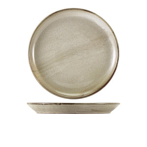 Terra Porcelain Grey Coupe Plate 27.5cm - Pack of 6