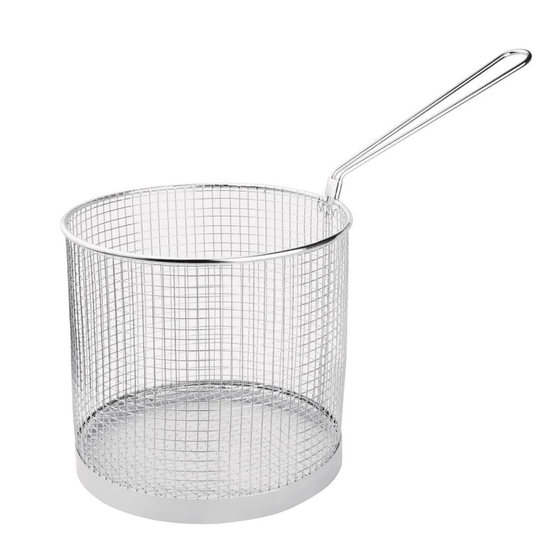 Vogue Stainless Steel Spaghetti Basket 18cm - Size:18cm. Material: Stainless steel.