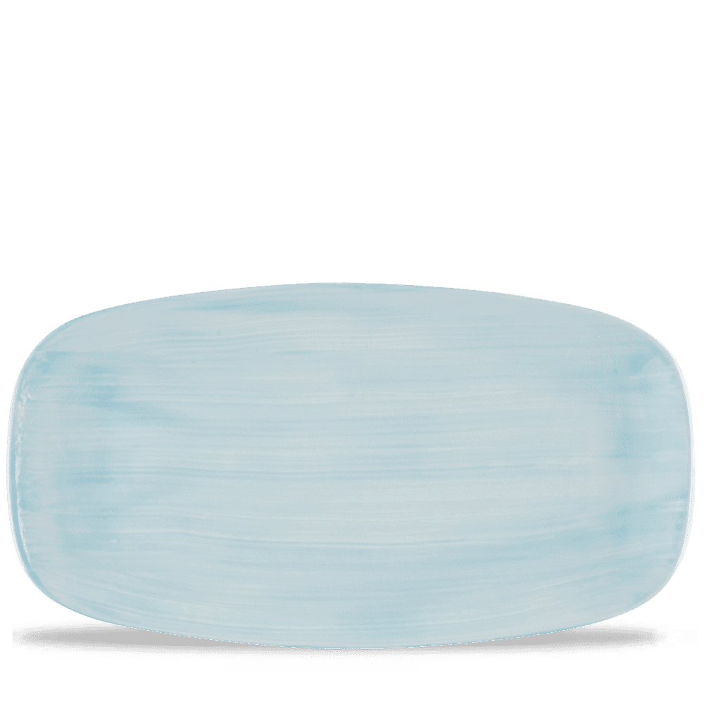 Stonecast Canvas Breeze  Chefs Oblong Plate 13 7/8X7 3/8" Box 6