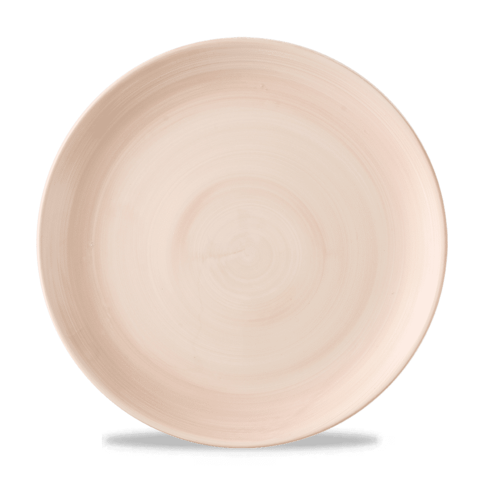 Stonecast Canvas Coral Evolve Coupe Plate 11.25" Box 12
