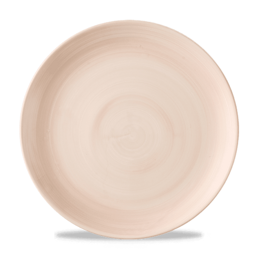 Stonecast Canvas Coral Evolve Coupe Plate 11.25" Box of 12 (3-5 Working Days Delivery)