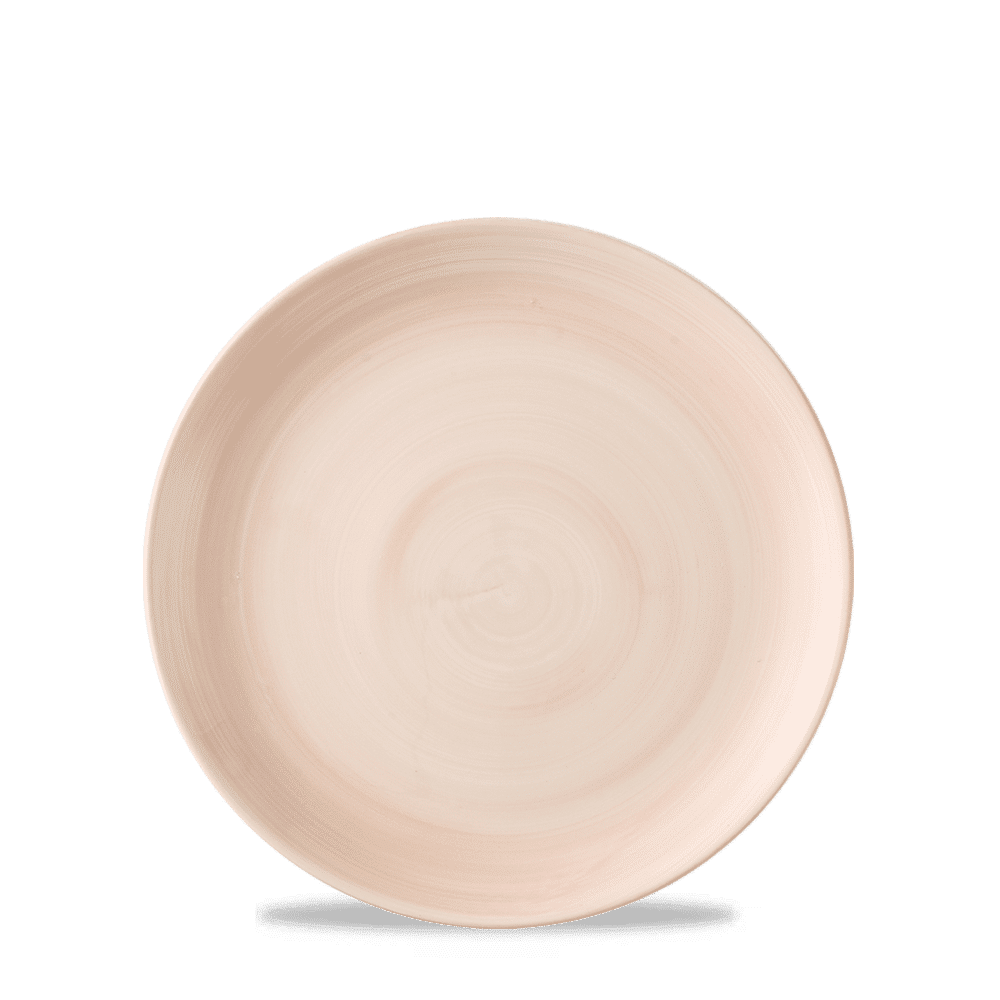 Stonecast Canvas Coral Evolve Coupe Plate 6.5" Box 12