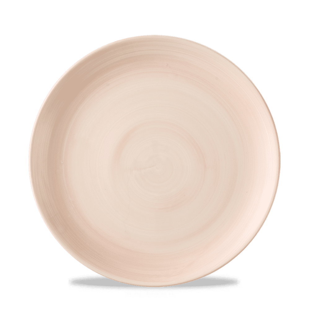 Stonecast Canvas Coral Evolve Coupe Plate 8.67" Box 12