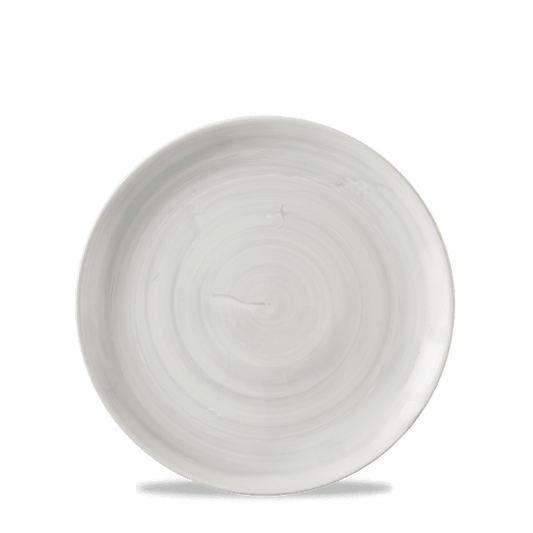 Stonecast Canvas Grey Evolve Coupe Plate 6.5" Box of 12 (3-5 Working Days Delivery)