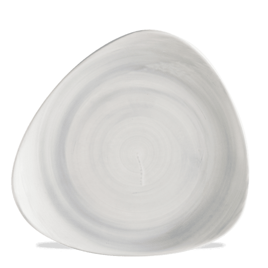 Stonecast Canvas Grey Lotus Plate 11 1/4" Box of 12 (3-5 Working Days Delivery)