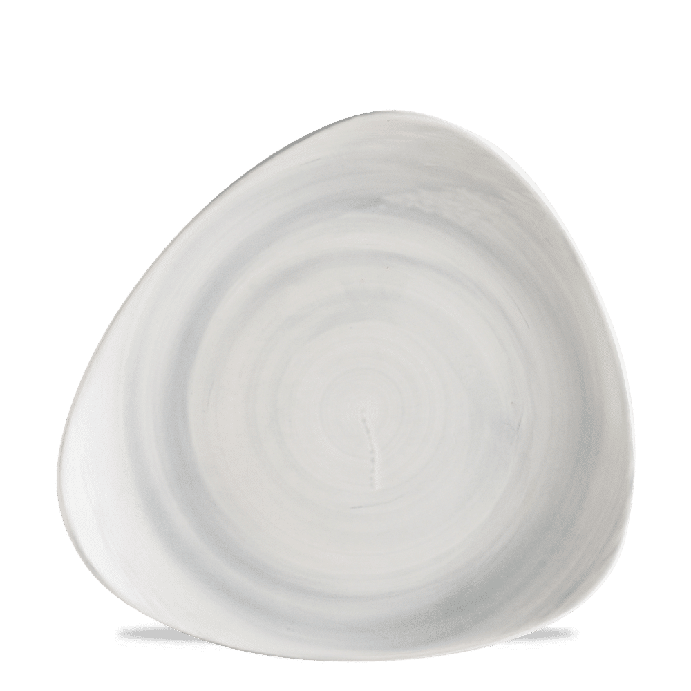 Stonecast Canvas Grey Lotus Plate 9 5/8" Box 12