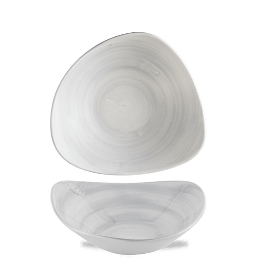 Stonecast Canvas Grey Lotus Bowl 9" Box of 12 (3-5 Working Days Delivery)