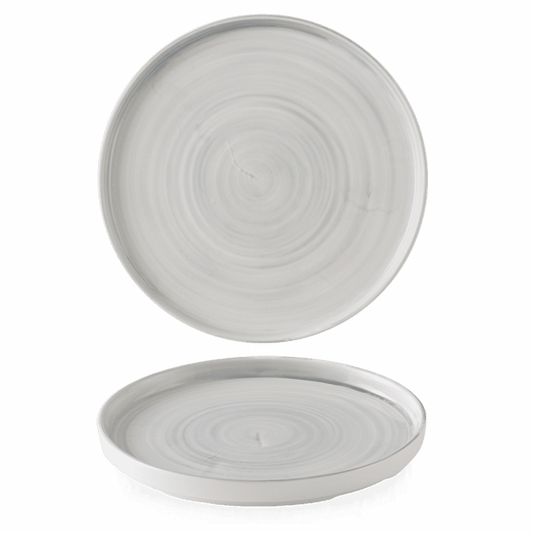 Stonecast Canvas Grey Walled Plate 11" Box of 6 (3-5 Working Days Delivery)