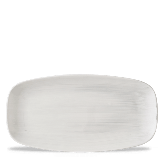 Stonecast Canvas Grey Chefs Oblong Plate 11 3/4X6" Box of 12 (3-5 Working Days Delivery)