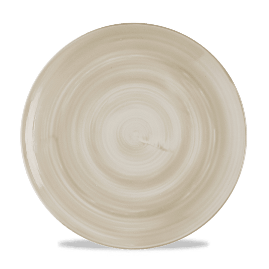 Stonecast Canvas Natural Evolve Coupe Plate 10.25" Box of 12 (3-5 Working Days Delivery)