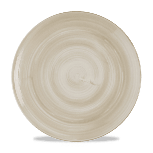 Stonecast Canvas Natural Evolve Coupe Plate 11.25" Box of 12 (3-5 Working Days Delivery)