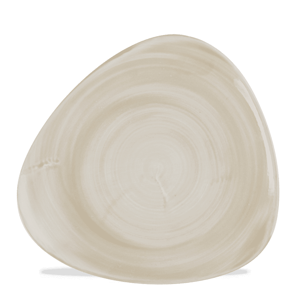 Stonecast Canvas Natural Lotus Plate 11 1/4" Box 12