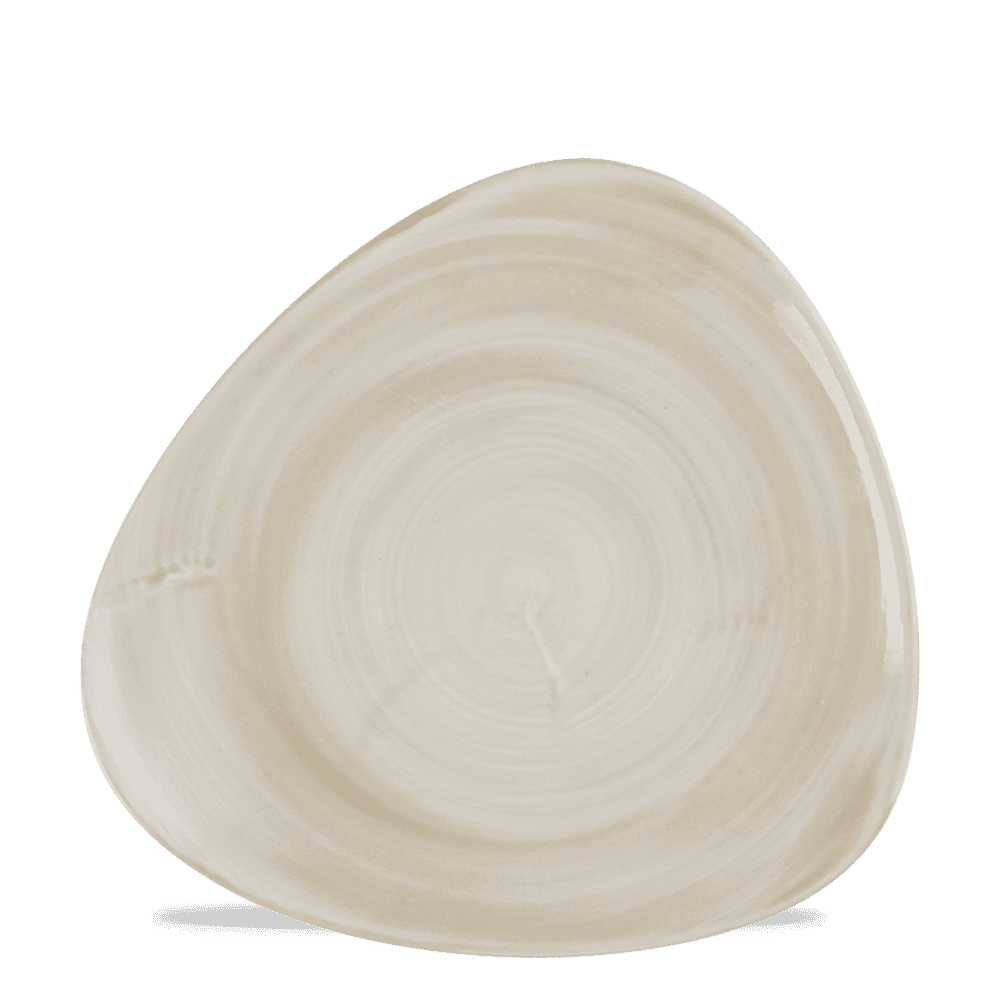Stonecast Canvas Natural Lotus Plate 9 5/8" Box 12
