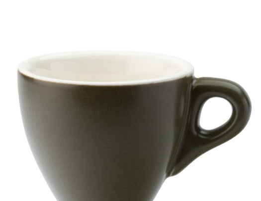 Barista Espresso Matt Olive Cup 2.75oz (8cl) & Saucer Box of 12