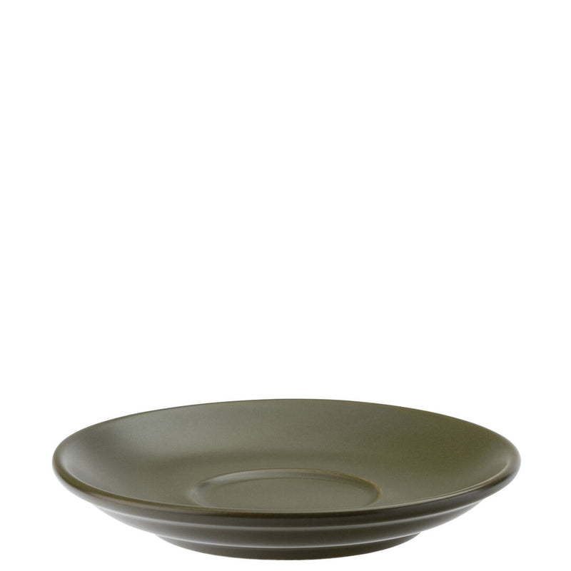 Barista Matt Olive Saucer 6" (15.5cm) Box of 6