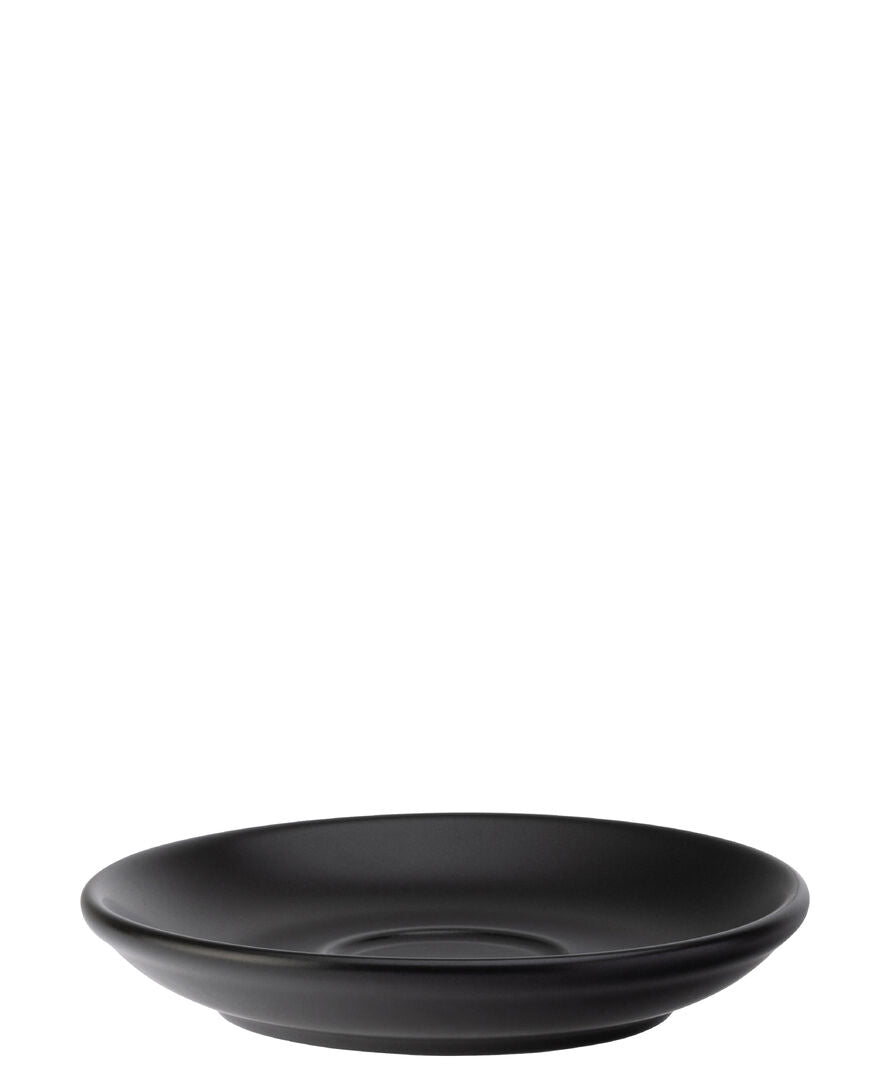 Barista Espresso Matt Black Saucer 4.75" (12cm) - Box of Box of 12