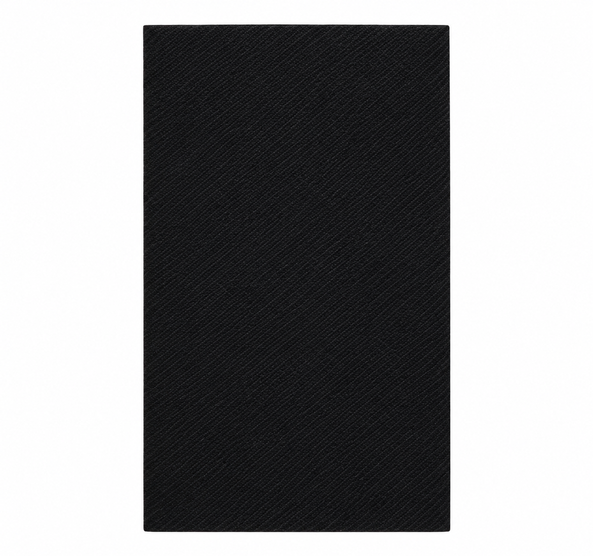 Fiesta Recyclable Premium Tablin Dinner Napkin Black 40x40cm Airlaid 1/8 Fold (500 Pack)