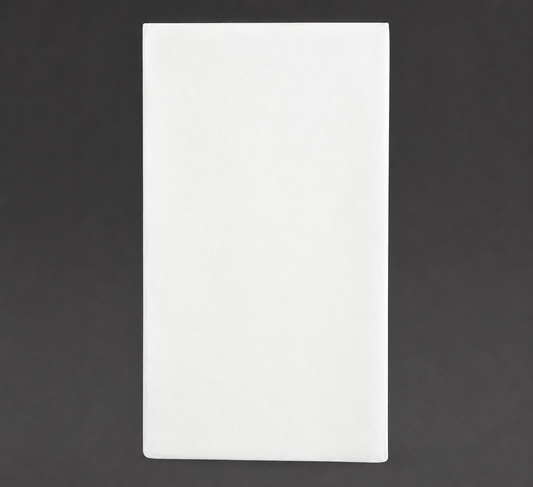 Fiesta Recyclable Premium Tablin Dinner Napkin White 40x40cm (500 Pack)