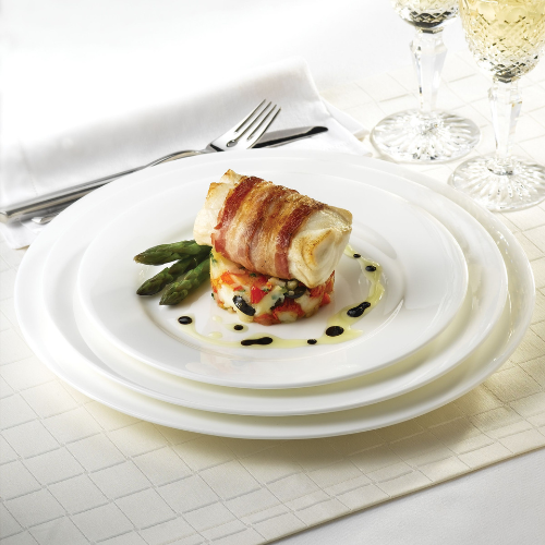 Connoisseur Rimmed Plate 27.5cm / 10.5" Box of 6