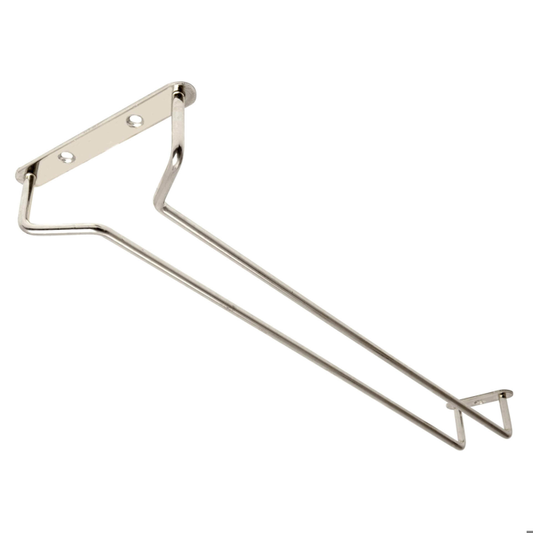 Glass Hanger Chrome 406mm Medium