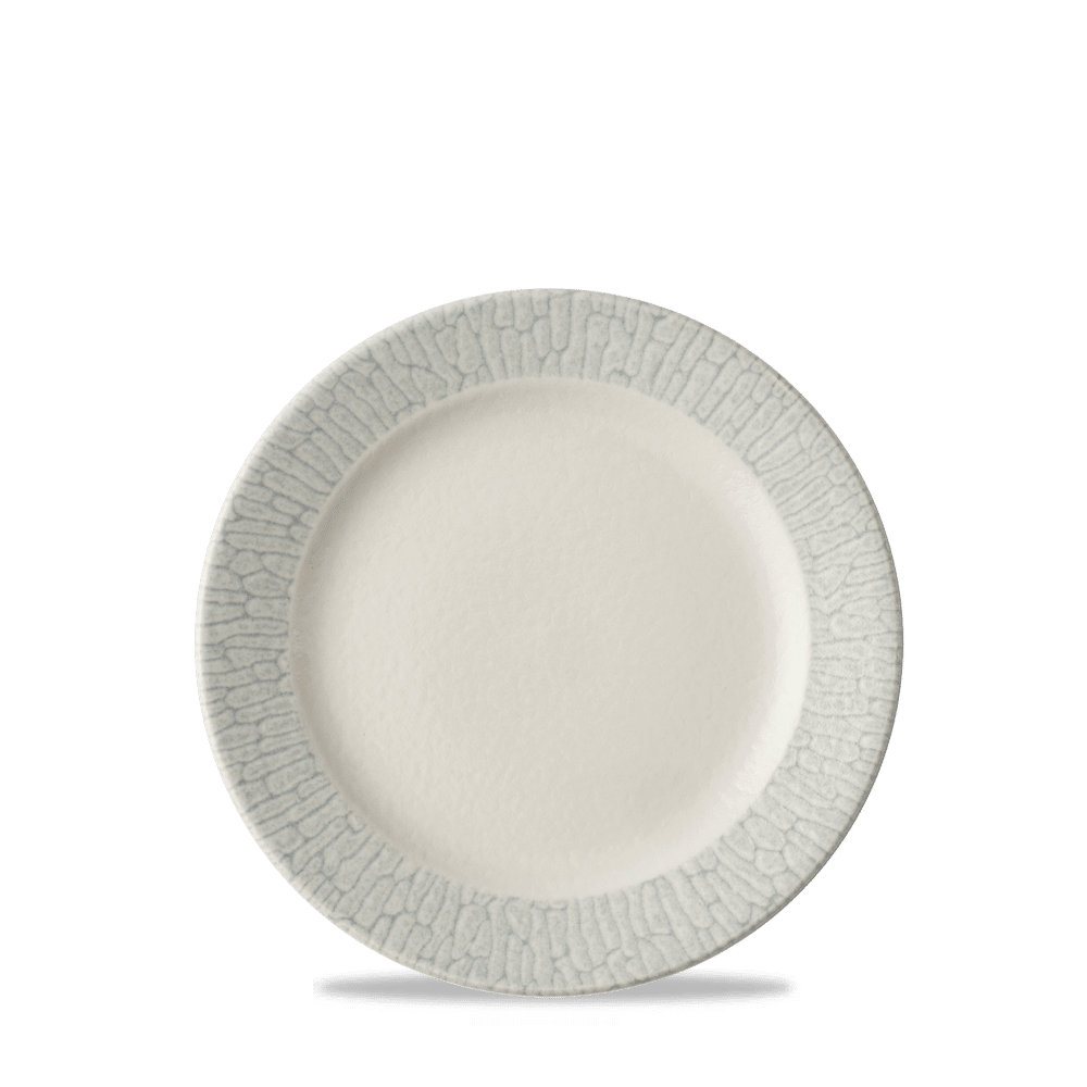 Delta Grey Profile Plate 6 5/8" Box 12