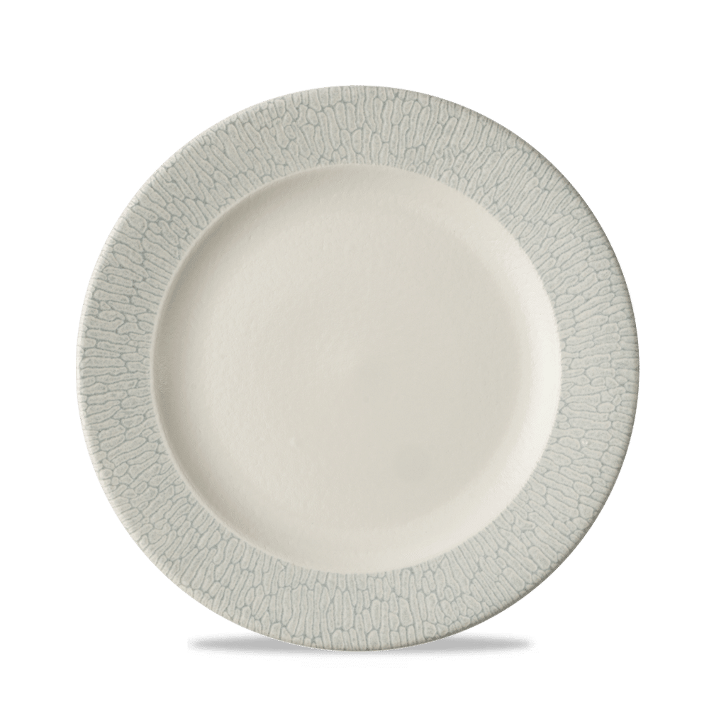 Delta Grey Profile Plate 8 1/4" Box 12