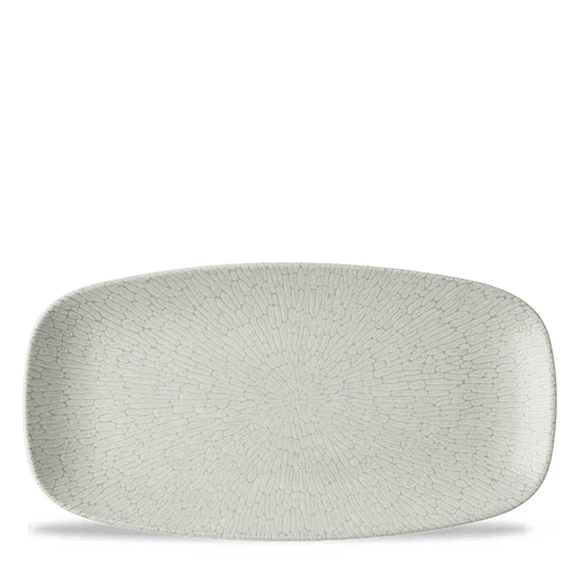 Delta Grey Oblong Plate 11 3/4X6" Box of 12 (3-5 Working Days Delivery)