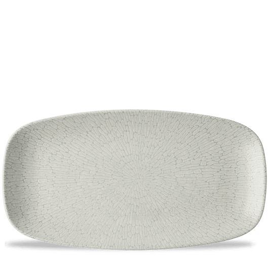Delta Grey Oblong Plate 13 7/8 X 7 3/8" Box of 6 (3-5 Working Days Delivery)