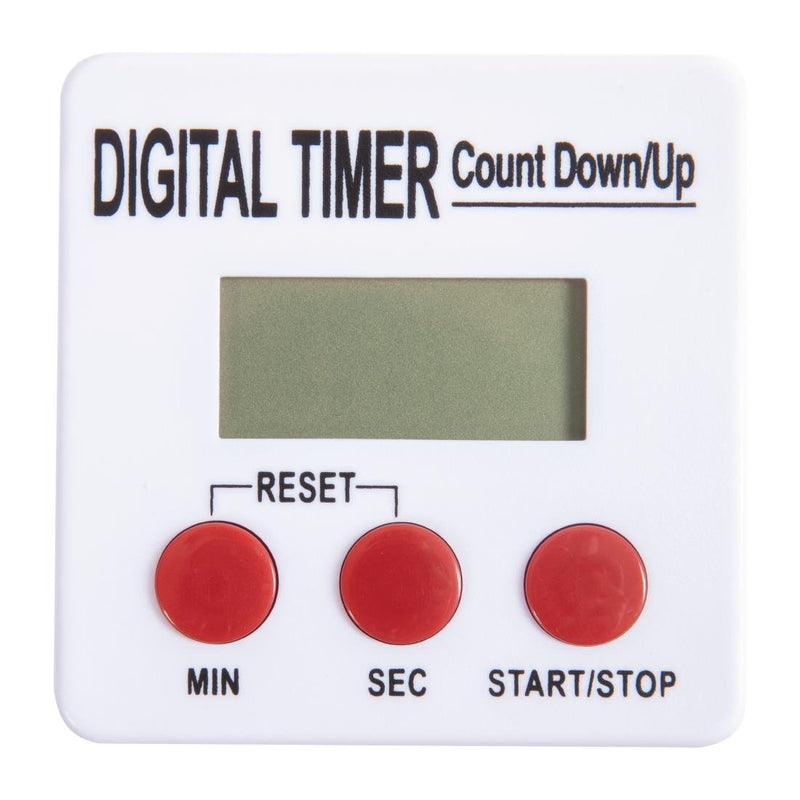 Essentials Magnetic Countdown Timer - Dimensions: 70(H) x 70(W) x 25(D)mm | Battery included