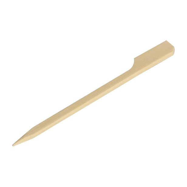 Fiesta Compostable Bamboo Paddle Skewers 150mm (Pack of 100)