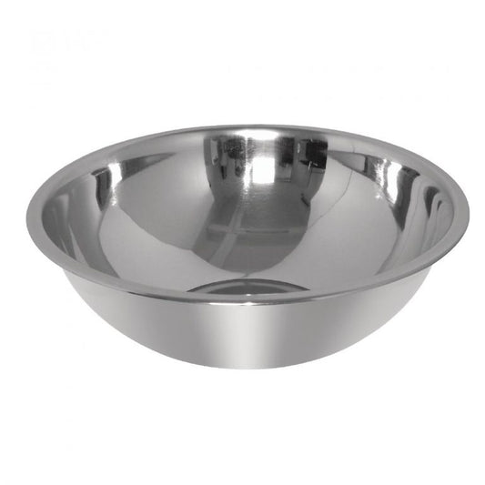 Vogue Stainless Steel Mixing Bowl 1Ltr - Size: 65(H) x 200(Ø)mm | Capacity: 1Ltr