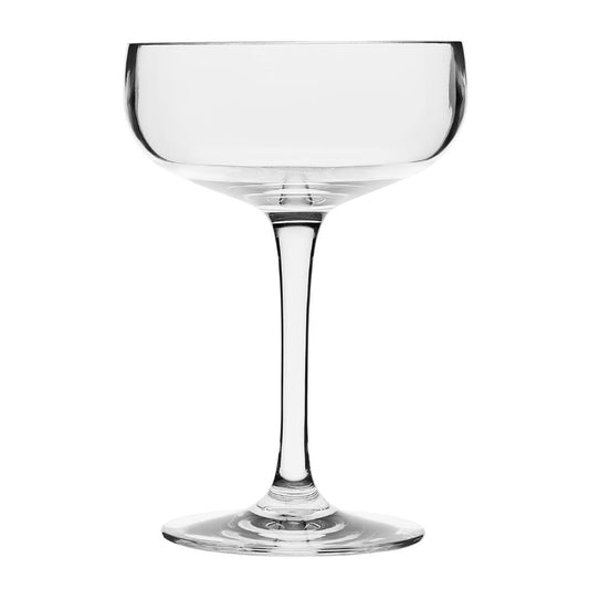 Olympia Kristallon Polycarbonate Champagne Coupe Glasses 210ml 7oz Box of 12