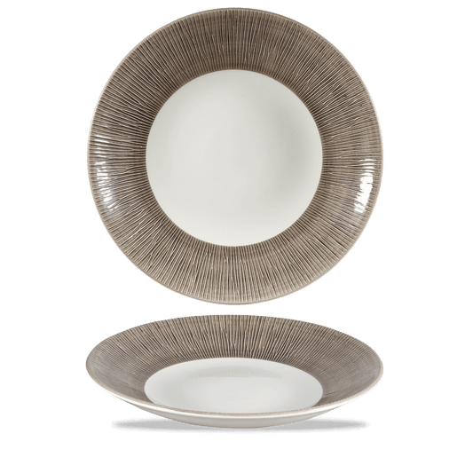 Bamboo Spinwash Dusk Deep Coupe Plate 10 5/8" Box of 12 (3-5 Working Days Delivery)