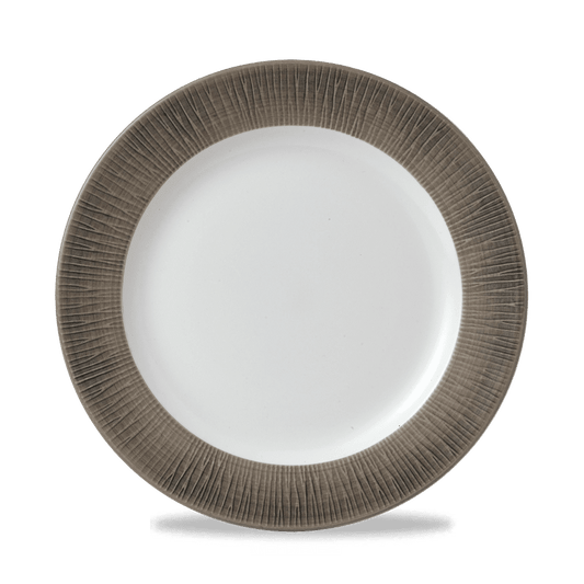 Bamboo Spinwash Dusk Footed Plate 10 1/4" Box of 12 (3-5 Working Days Delivery)