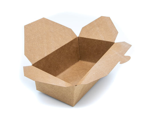 Rectangular Kraft Leak-proof Deli Box Pack of 300