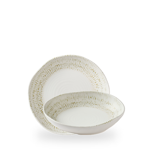 CASCADE TAUPE NATURAL DEEP BOWL 8 1/2" Box of 6 (3-5 Working Days Delivery)