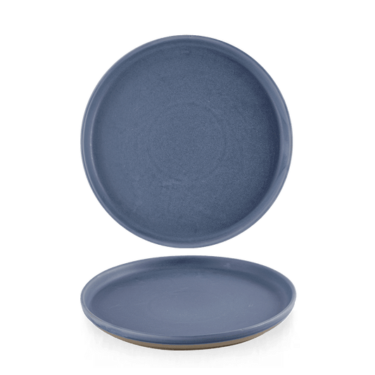 Emerge Oslo Blue Walled Plate 8 1/4" Box of 6 (3-5 Working Days Delivery)