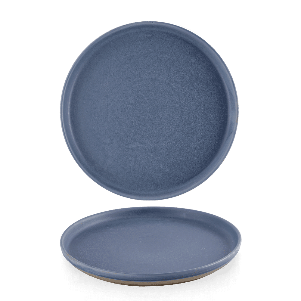 Emerge Oslo Blue  Walled Plate 10 1/4" Box 6