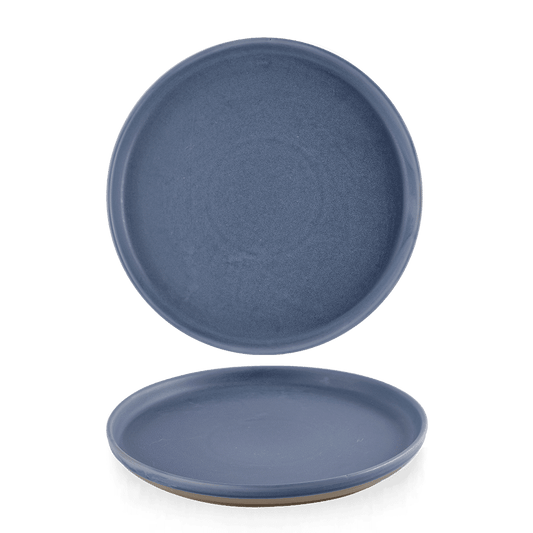 Emerge Oslo Blue Walled Plate 10 1/4" Box of 6 (3-5 Working Days Delivery)