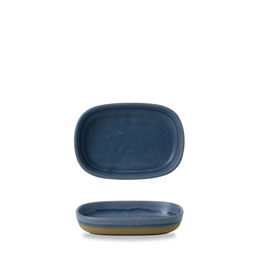 Emerge Oslo Blue Tray 17X11.7X3.3Cm Box of 6 (3-5 Working Days Delivery)