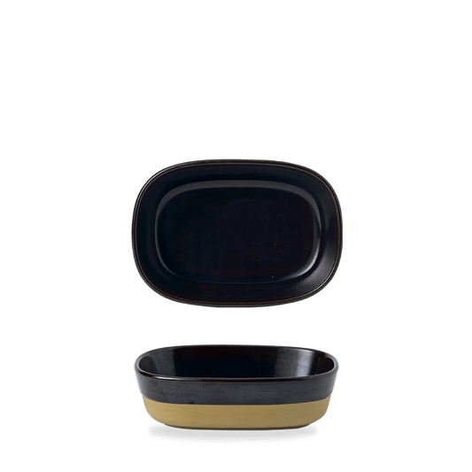 Emerge Cinnamon Brown Dish 17X12X5Cm Box of 6 (3-5 Working Days Delivery)