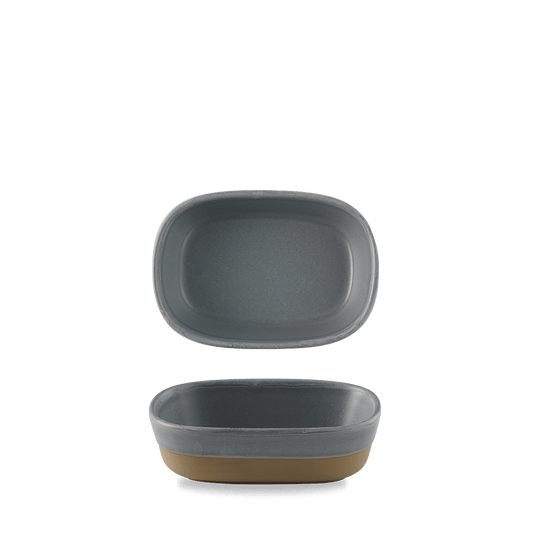 Emerge Seattle Grey Dish 17X12X5Cm Box of 6 (3-5 Working Days Delivery)