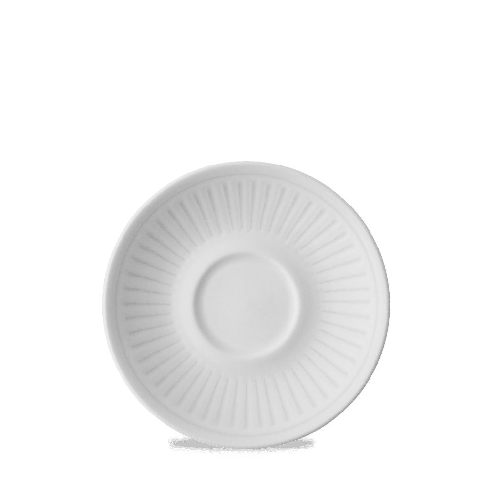 Era Grey  Cappuccino Saucer 6.25" Box 12
