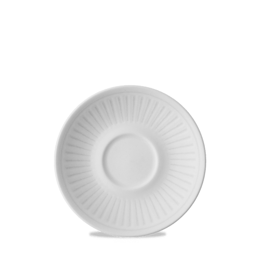Era Grey Cappuccino Saucer 6.25" Box of 12 (3-5 Working Days Delivery)