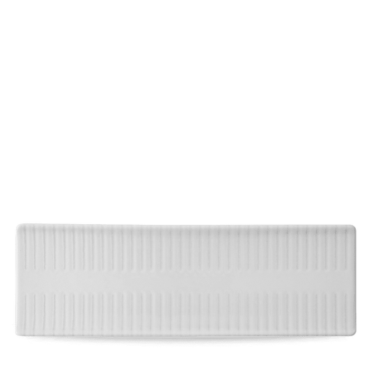 Era Grey Oblong Plate 33X11Cm Box of 6 (3-5 Working Days Delivery)