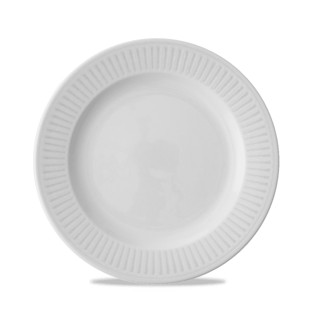 Era Grey Profile Plate 8 1/4" Box 12