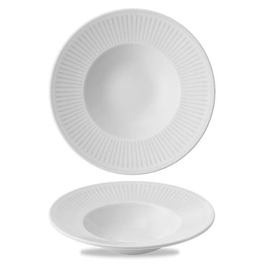 Era Grey Profile Wide Rim Bowl Med 9.4" Box of 12 (3-5 Working Days Delivery)